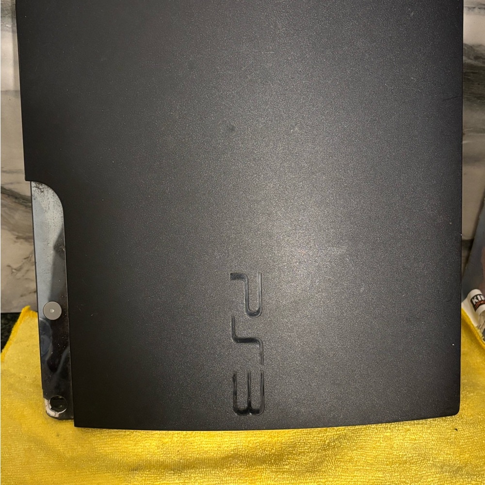 PS3 Slim CECH-2001A 120GB Powers On Reads Games! No HDD/Controller